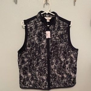 Zip up vest